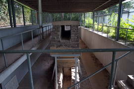 römische Wasserleitung in Hürth-Hermülheim